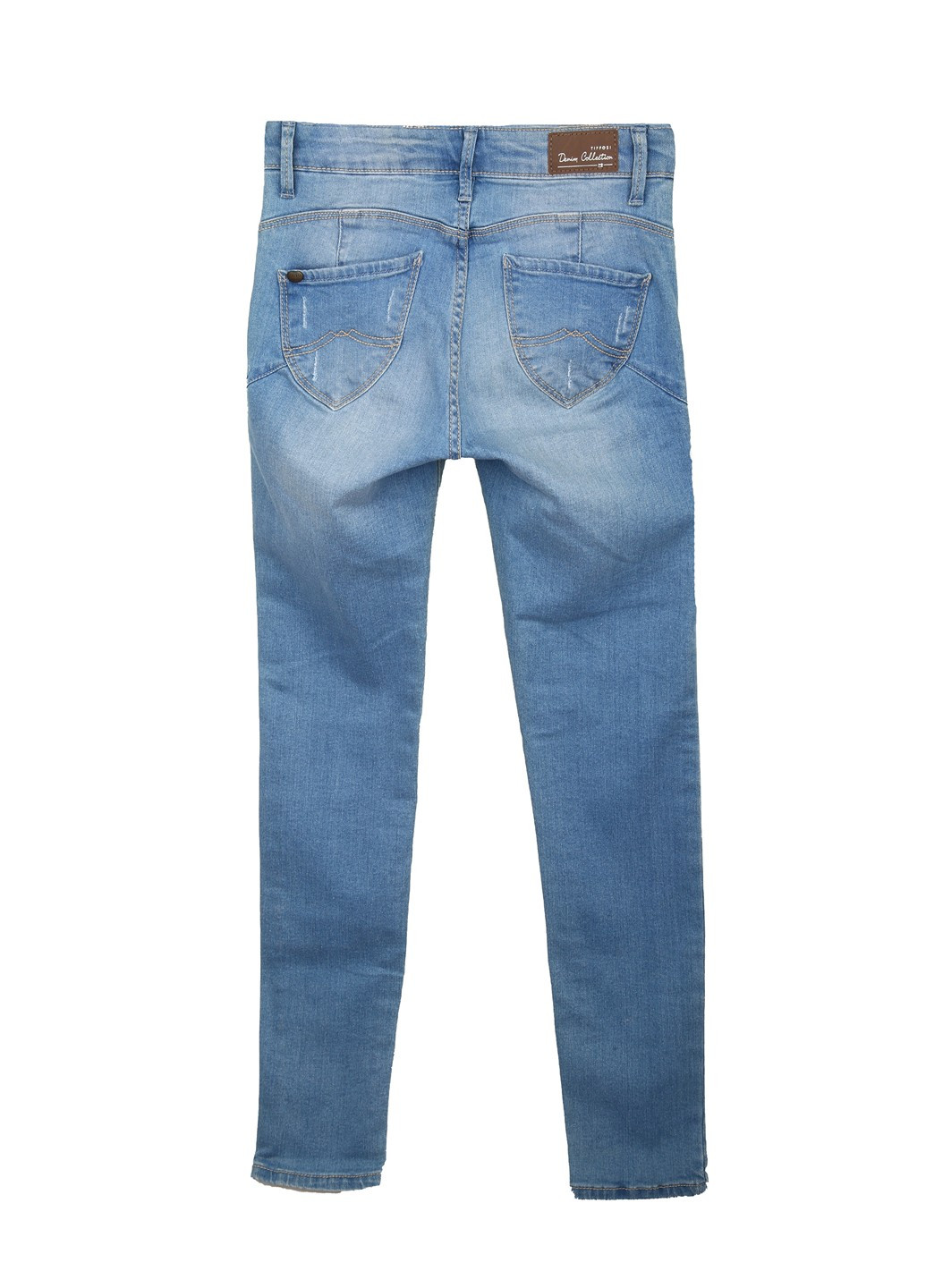 Голубые демисезонные джинсы Tiffosi