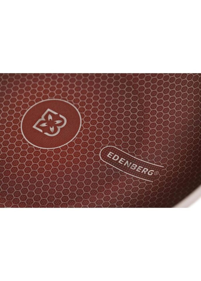 Сковорода Вок с крышкой EB-14109 30 см Edenberg (270101130)