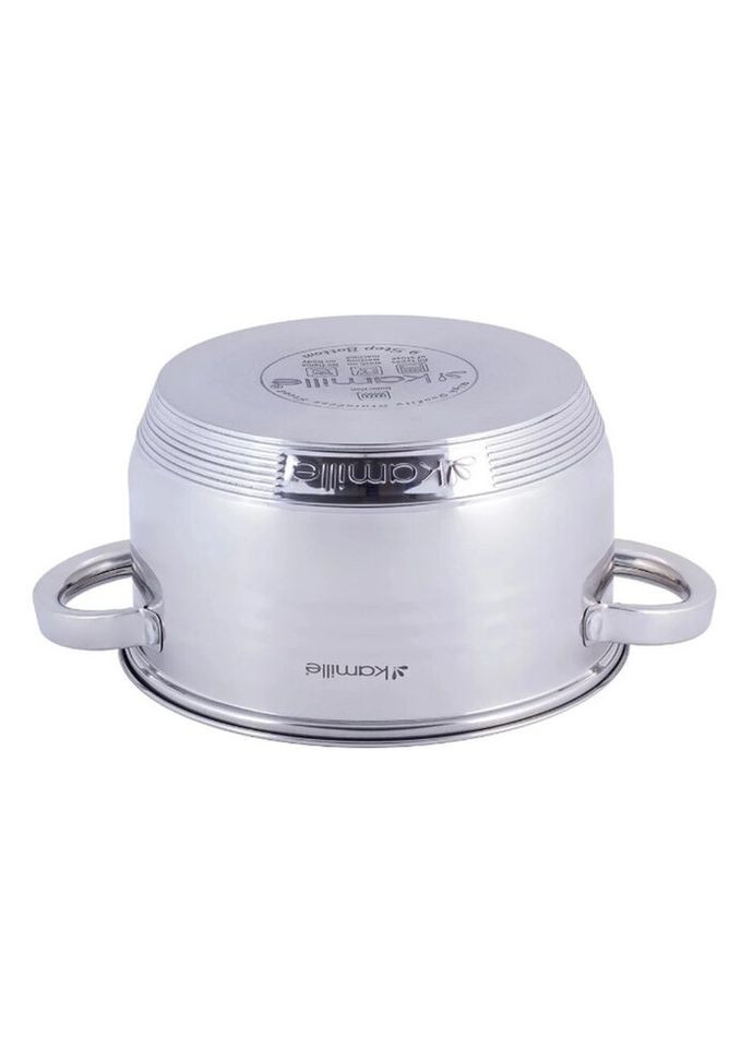 Кастрюля с крышкой KM-4913 5 л 24 см Kamille (270111862)