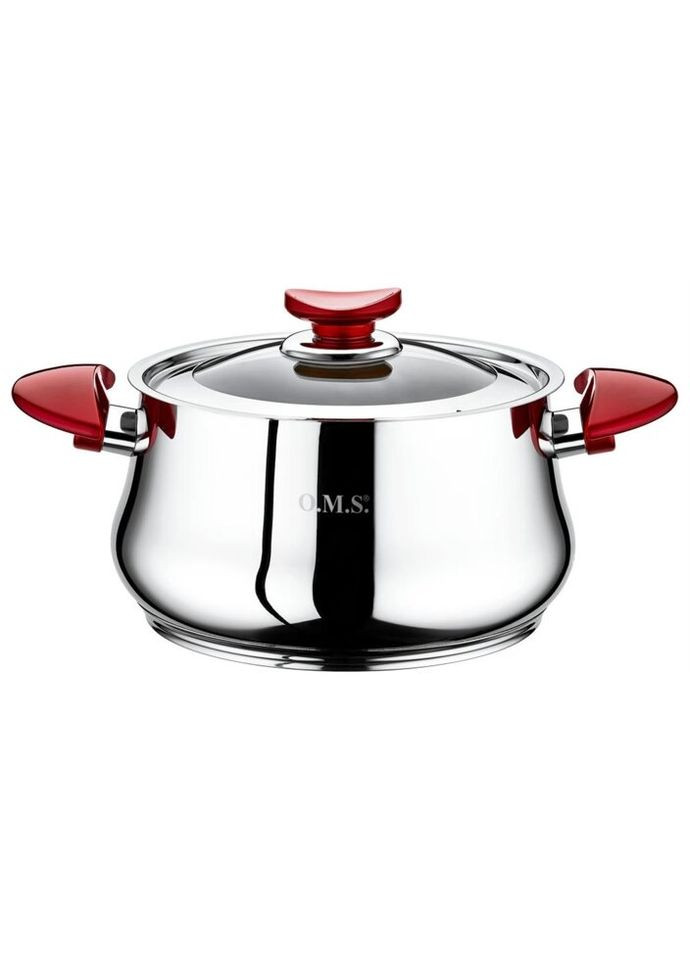 Каструля зі скляною кришкою Yummy 2038-16 16 см 1.8 л OMS (270112441)