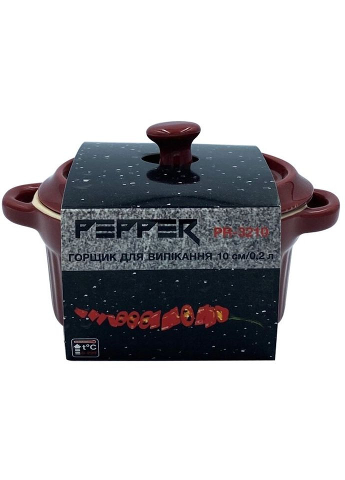 Кастрюля для запекания PR-3210 10 см 200 мл Pepper (270111594)