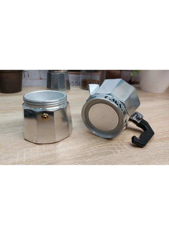 Кофеварка гейзерная 9128-3 3 чашки 150 мл OMS (270112444)