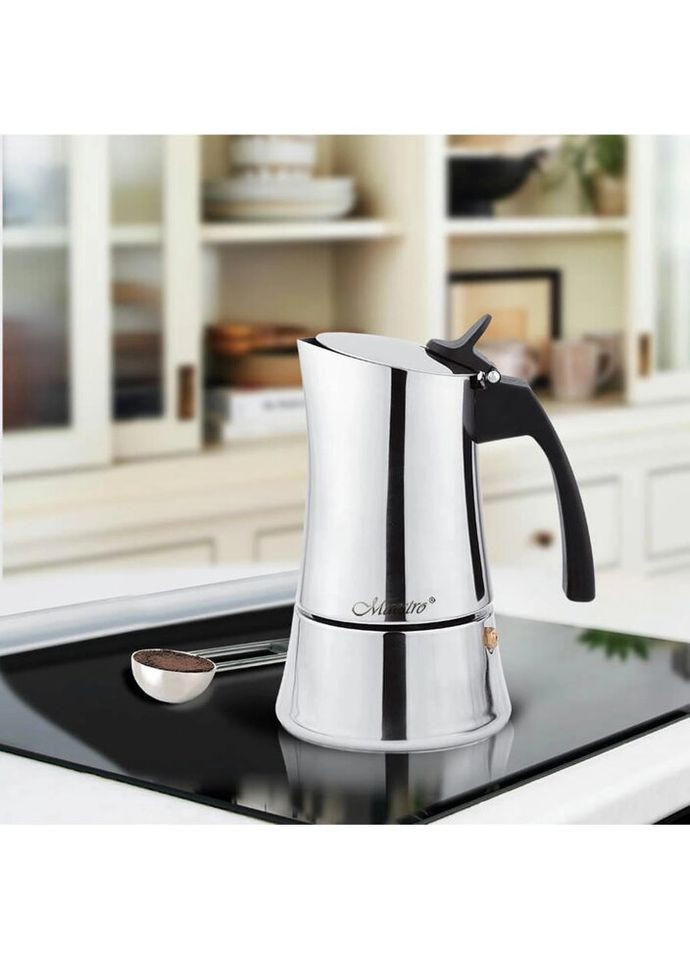 Кофеварка гейзерная МR-1668-6 300 мл 6 чашек Maestro (270111415)
