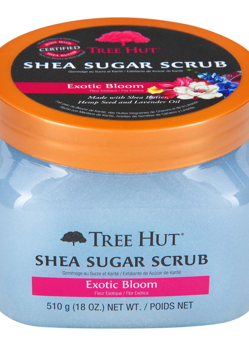 Скраб для тела Exotic Bloom Sugar Scrub 510g Tree Hut (270207112)