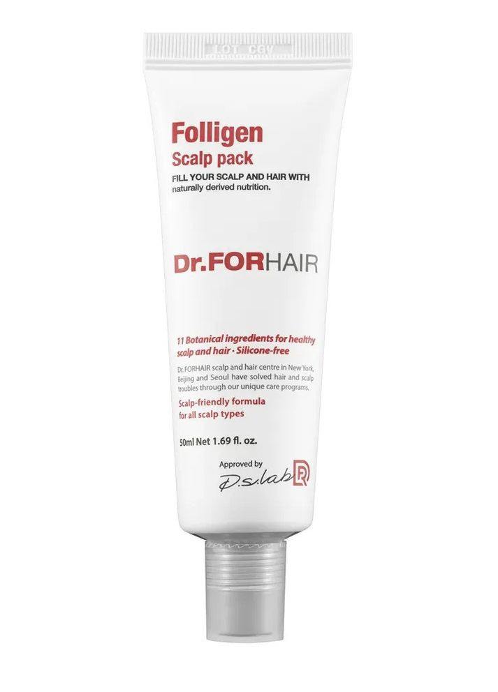 Оздоровительная маска для кожи головы Folligen Scalp Pack 50мл Dr.Forhair (270207133)