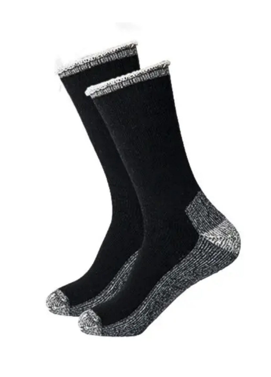Вовняні шкарпетки потовщені теплі Zhejiang 41-44 чорний No Brand (270363789)