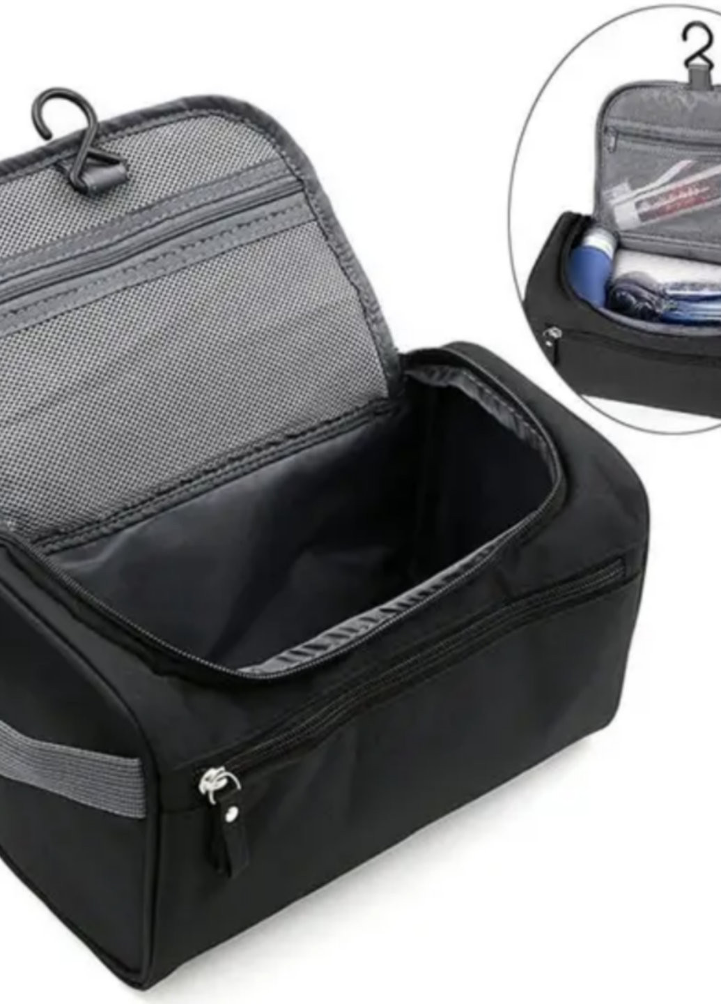 Косметичка органайзер подвесная Сундук Travel bag черный No Brand (270363793)