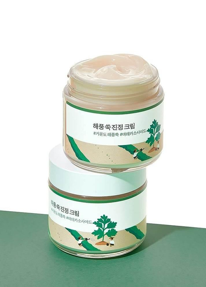 Round Lab Заспокійливий крем з морським полином MUGWORT Calming Cream 80 ml — Крем, (270207143)
