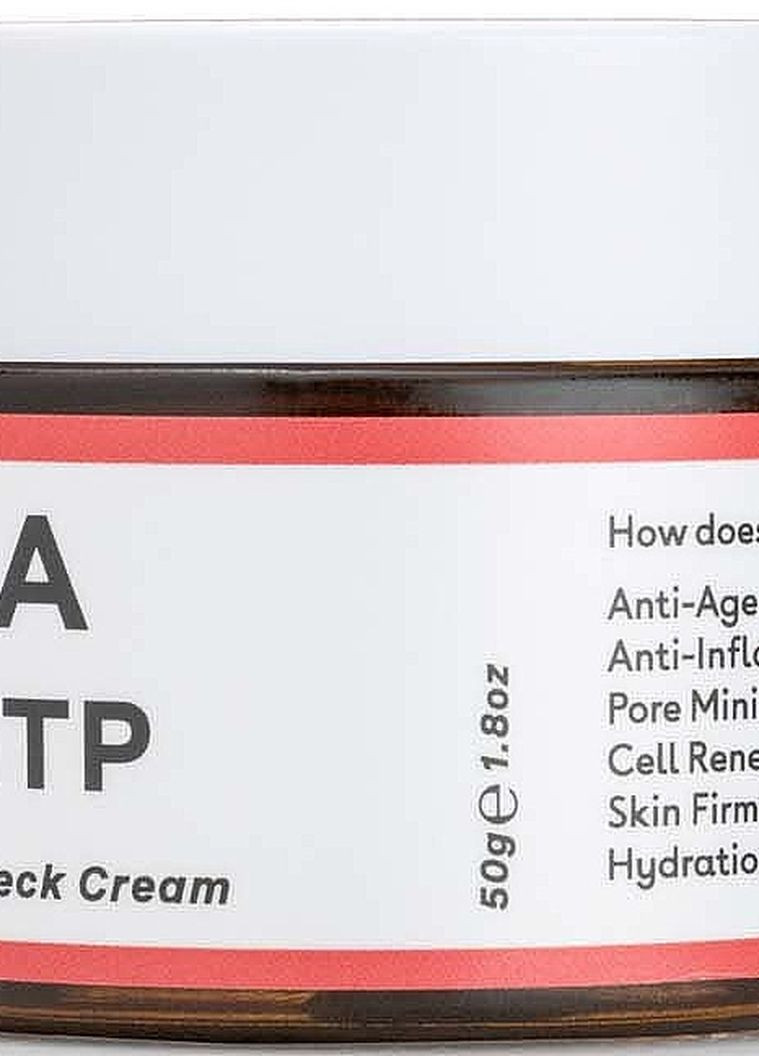Разглаживающий крем для лица и шеи 5-HTP Face & Neck Cream, 50г Q+A (270207088)