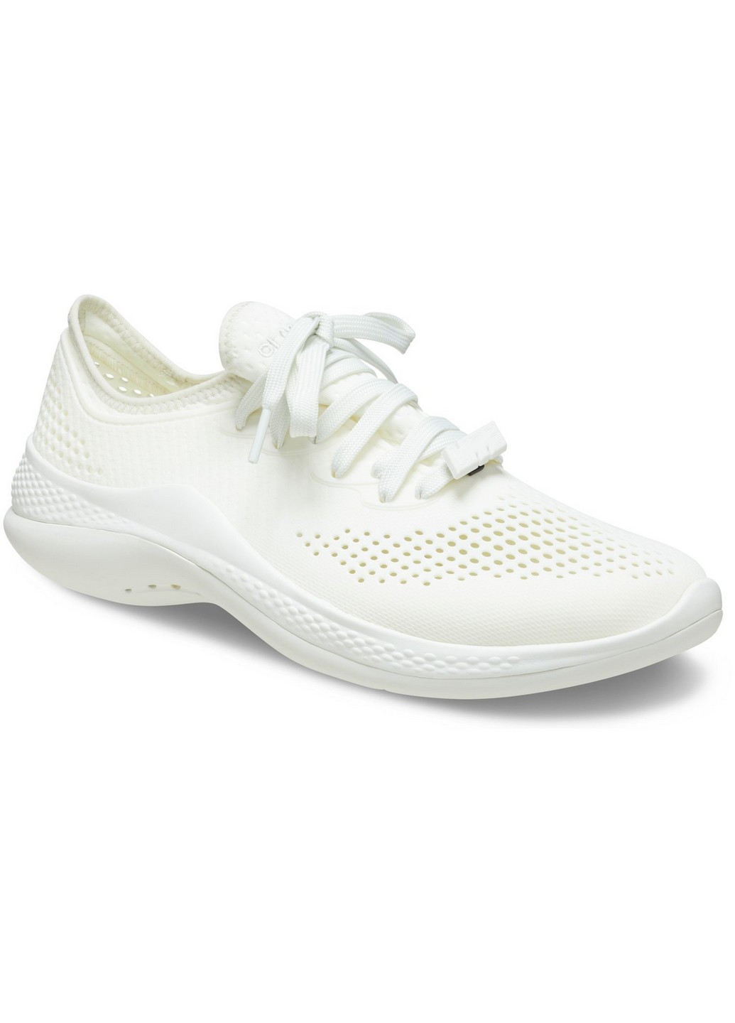 Белые всесезонные кроссовки крокс Crocs LiteRide 360 Pacer Almost White