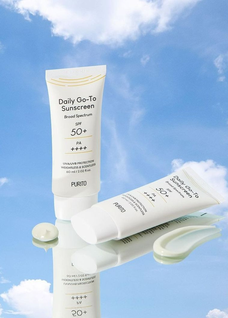 Солнцезащитный крем Daily Go-To Sunscreen SPF 50 PA++++ 60 ml PURITO (270368779)