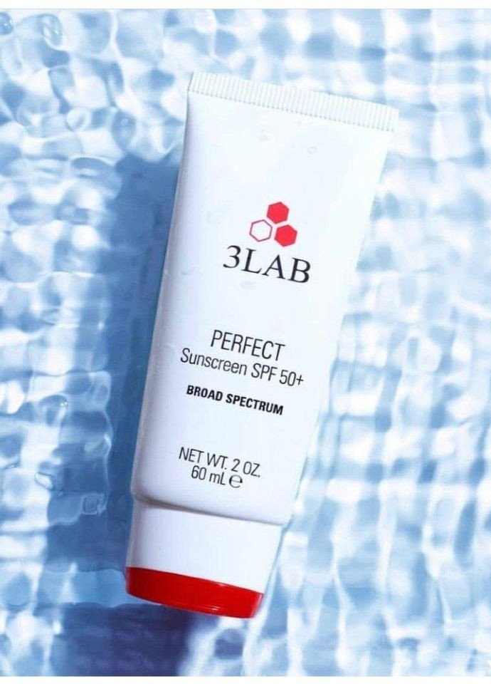 Солнцезащитный крем PERFECT для кожи лица SPF50+ 3Lab (270368674)