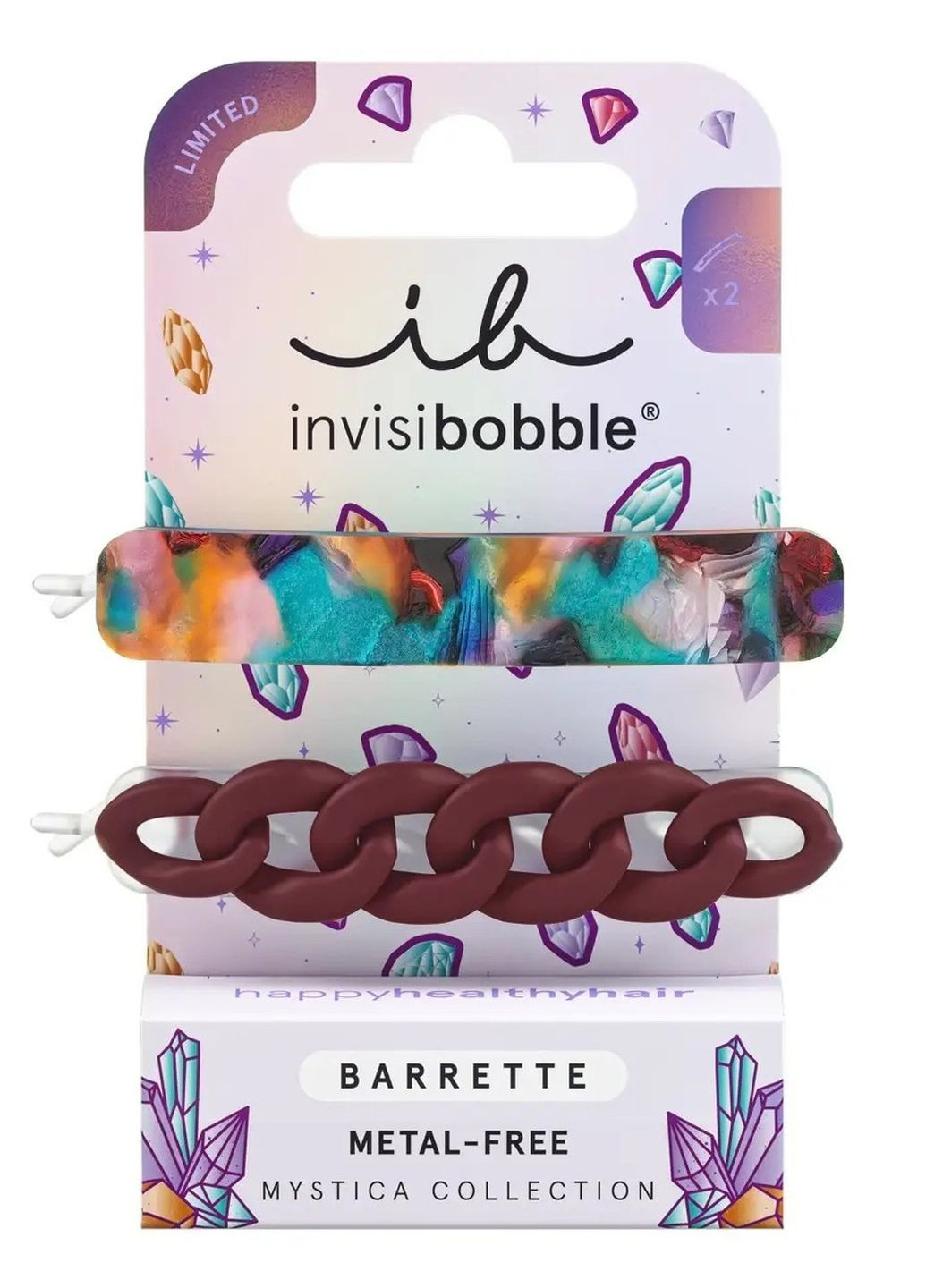 Заколка для волосся BARRETTE Mystica The Rest is Mystery, 2шт Invisibobble (270368707)