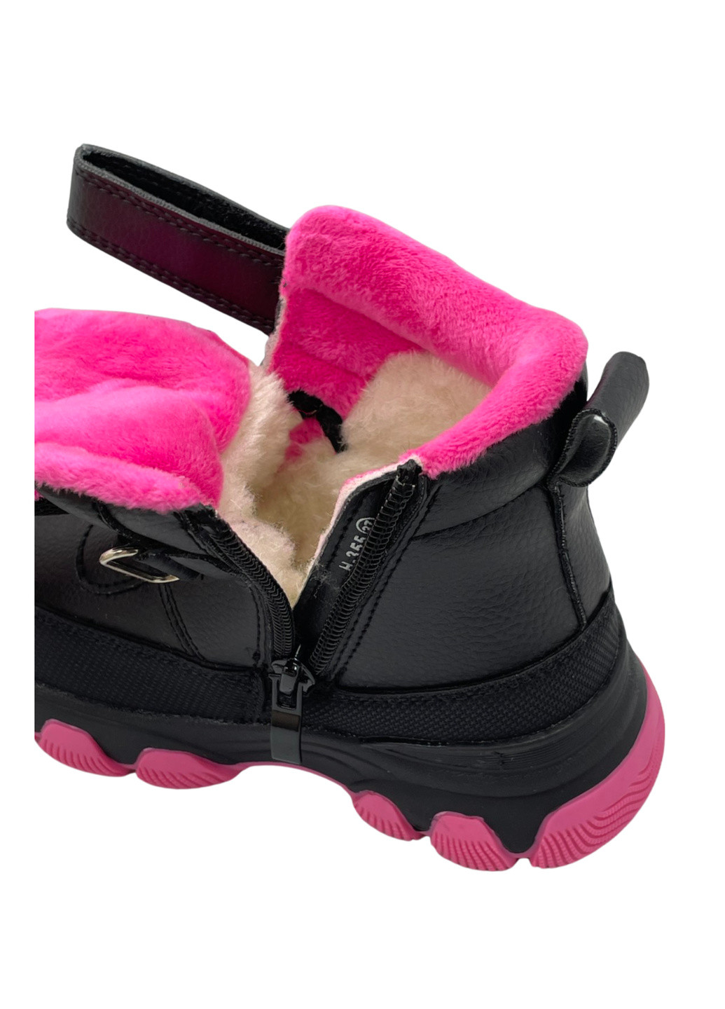 Черные повседневные зимние зимние ботинки Clibee