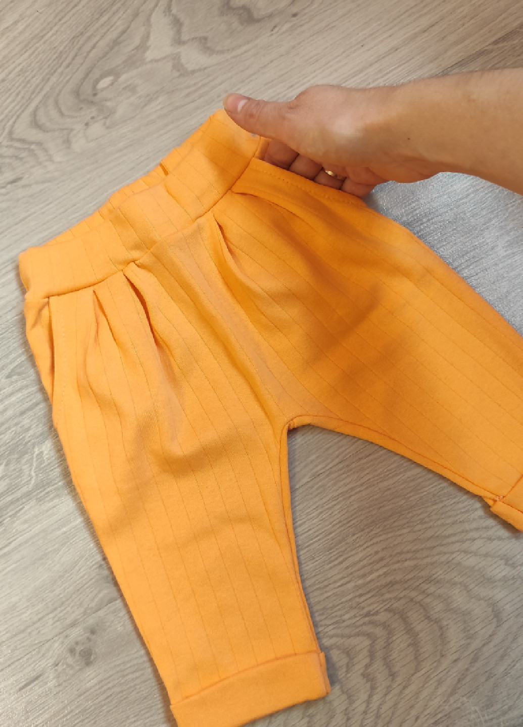 Оранжевый демисезонный костюм для девочек с фатином No Brand