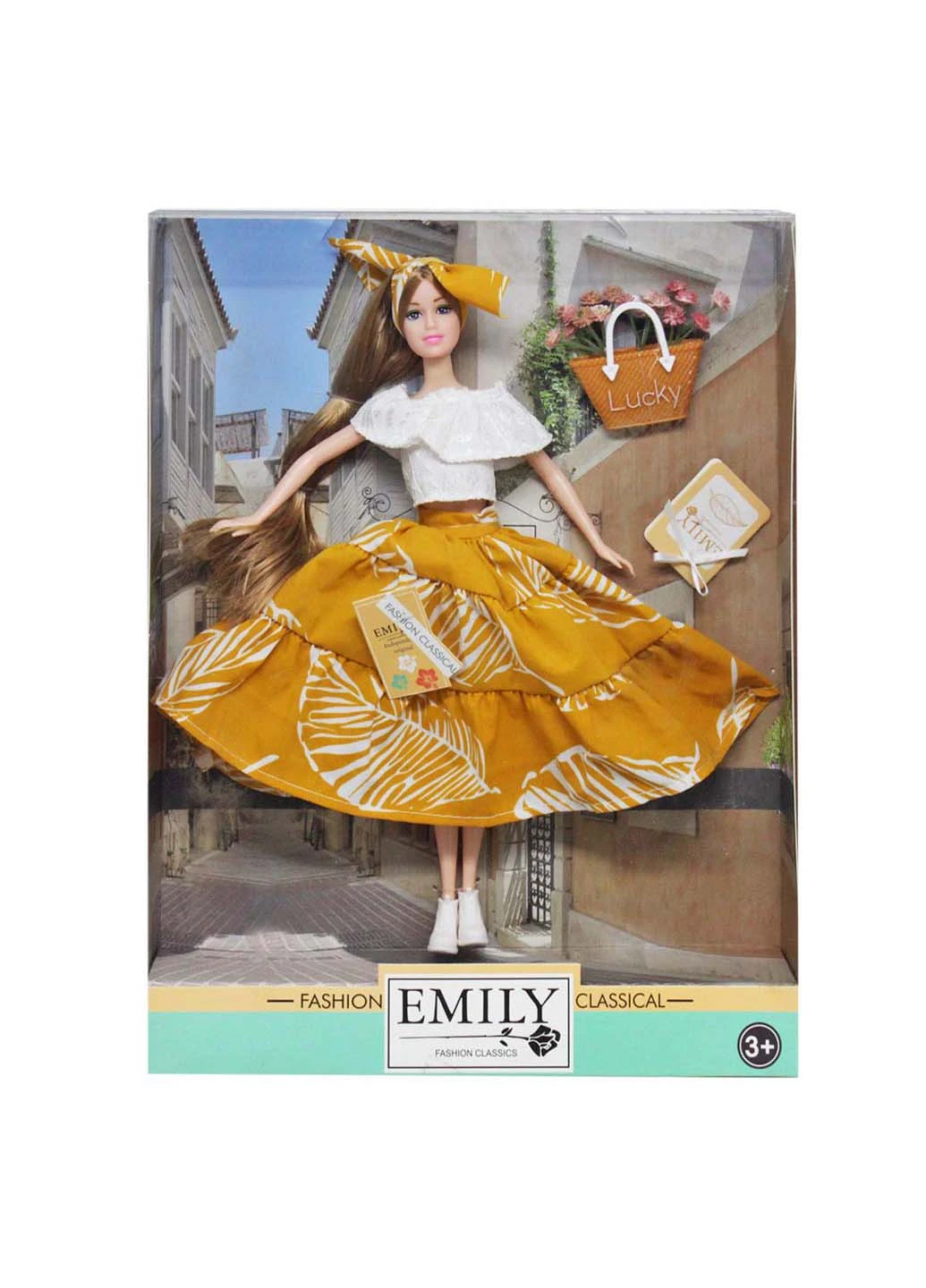 Кукла Emily с цветами в корзинке MIC (270829607)