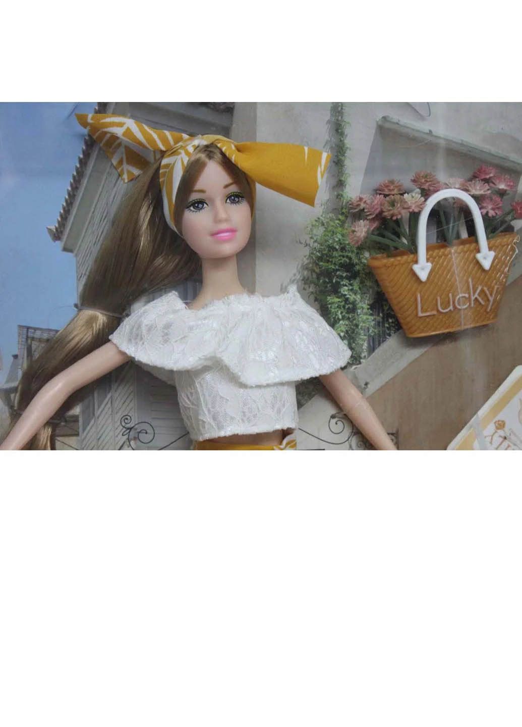 Кукла Emily с цветами в корзинке MIC (270829607)