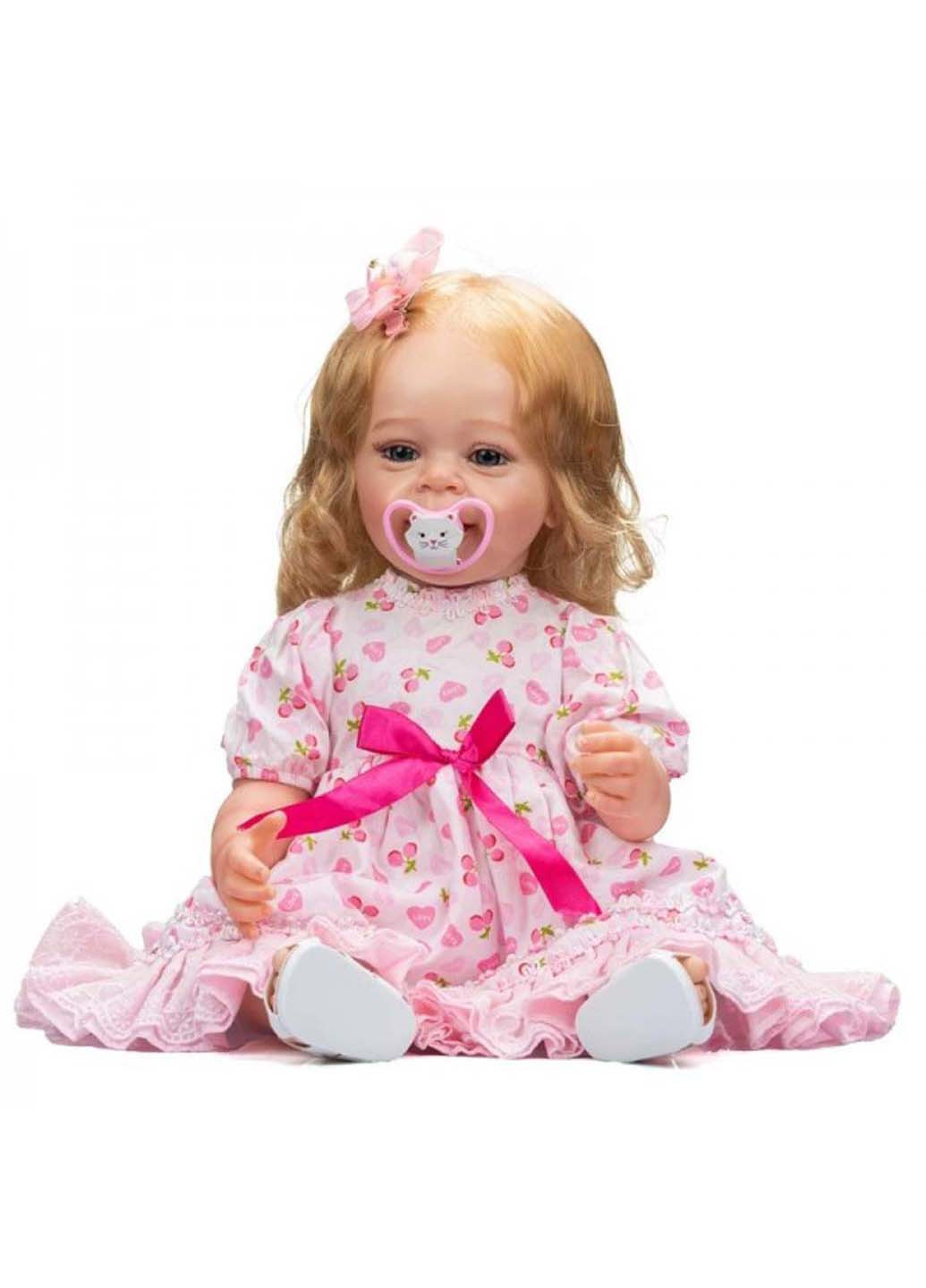 Силиконовая коллекционная кукла Девочка Ева Виниловая 55 См Reborn Doll (270829985)
