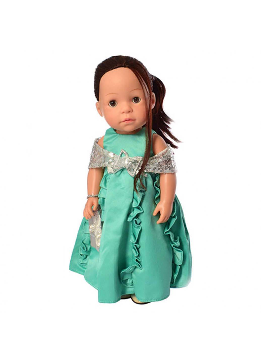 Кукла Брюнетка в бирюзовом 38см Limo Toy (270829900)