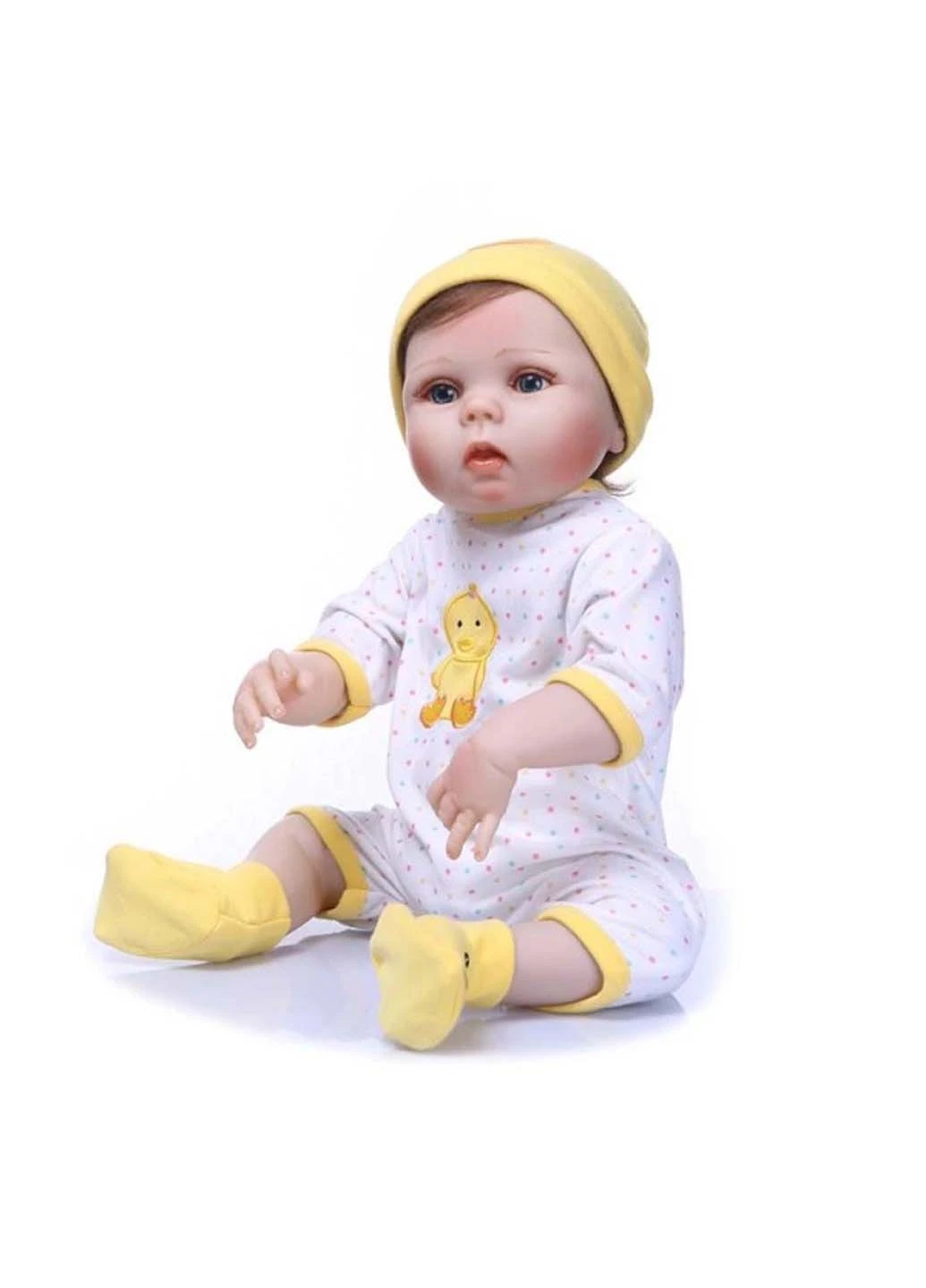 Силіконова колекційна Лялька Дівчинка Світу Reborn Doll (270829989)