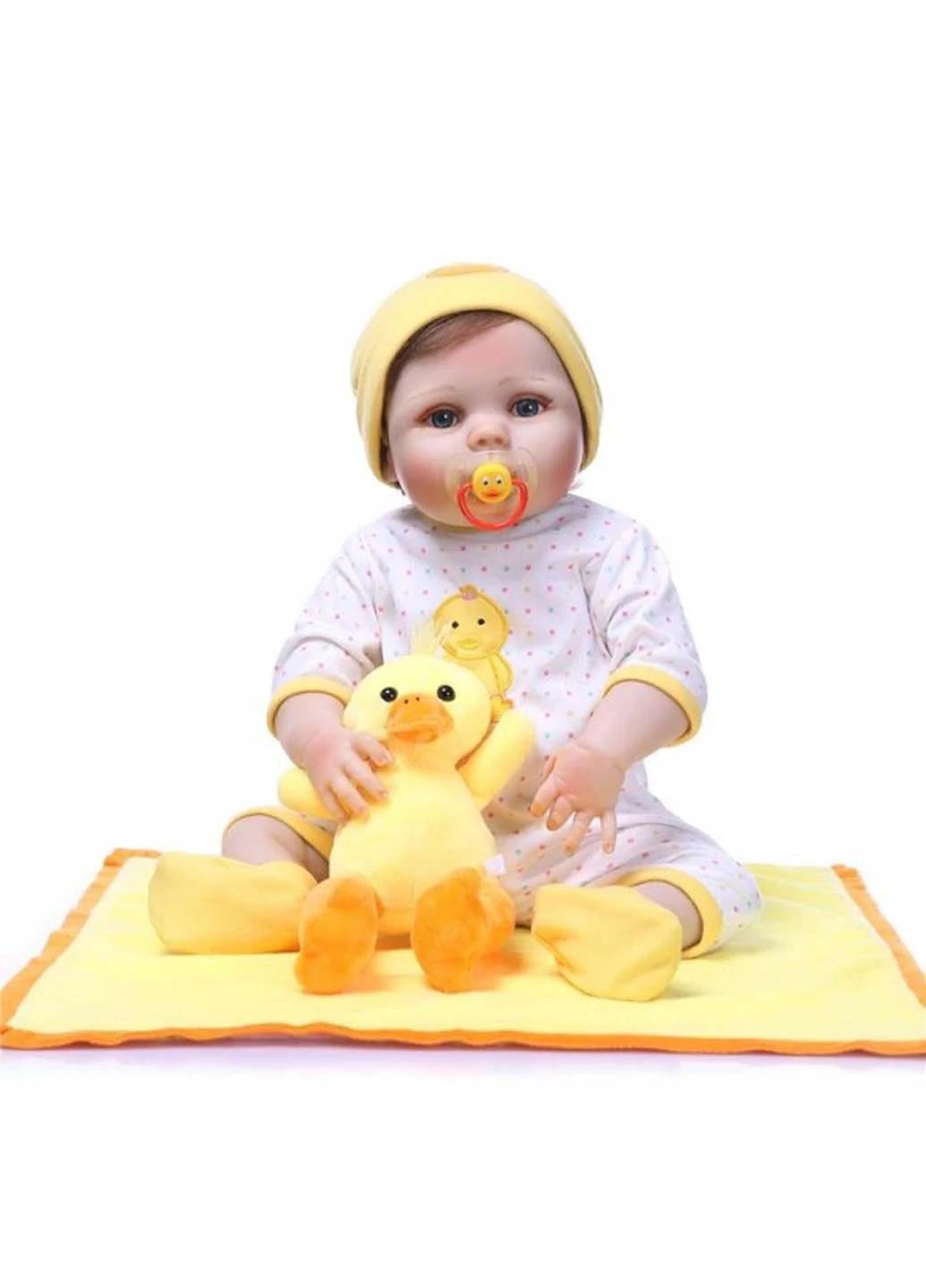 Силіконова колекційна Лялька Дівчинка Світу Reborn Doll (270829989)