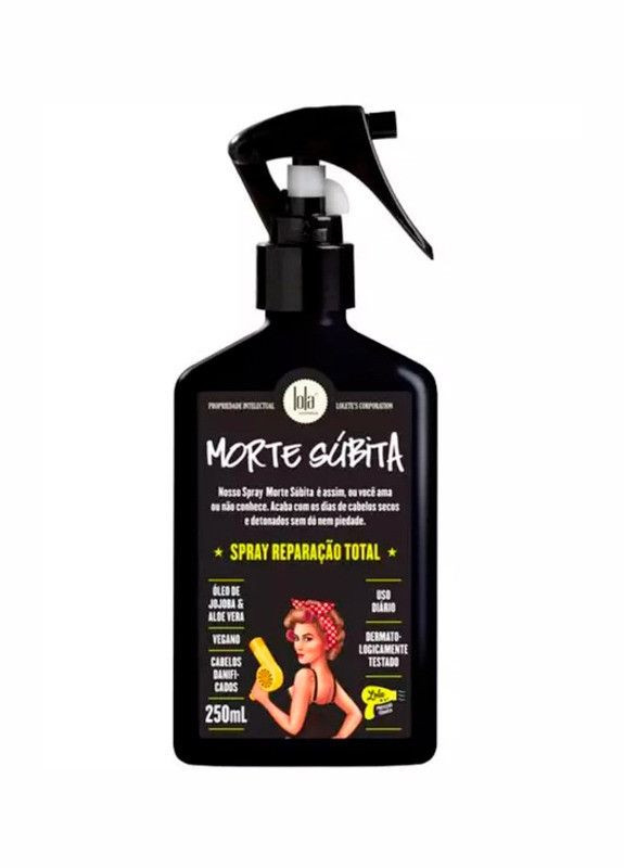 Спрей-термозахист для відновлення волосся Spray Morte Subita Reparação Total 250мл Lola (270846050)