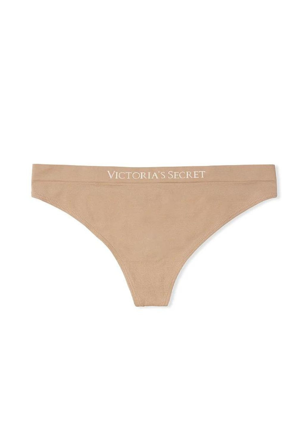 Трусики танга бесшовные Victoria's Secret seamless thong panty (270828747)
