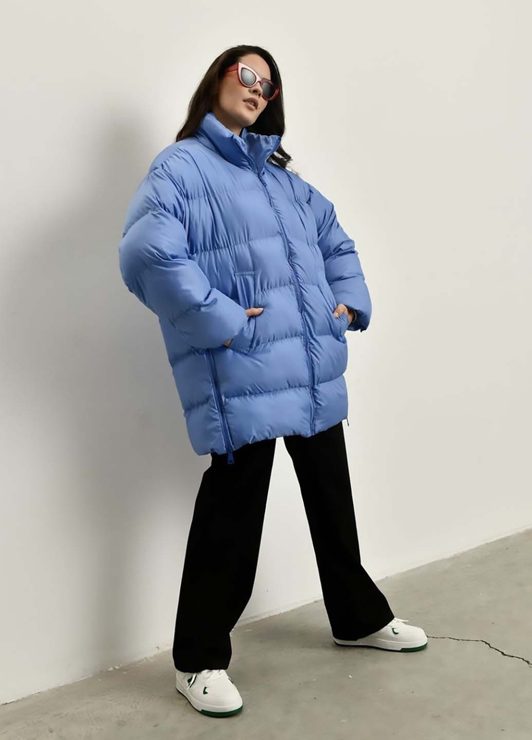 Синяя зимняя куртка Veto jeans