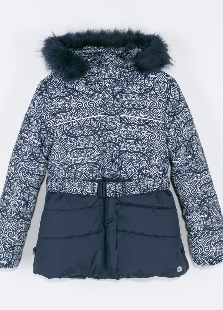 Синяя зимняя куртка Coccodrillo