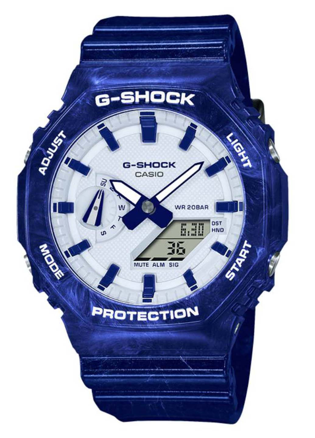 Часы G-SHOCK GA-2100BWP-2AER Casio (270931973)