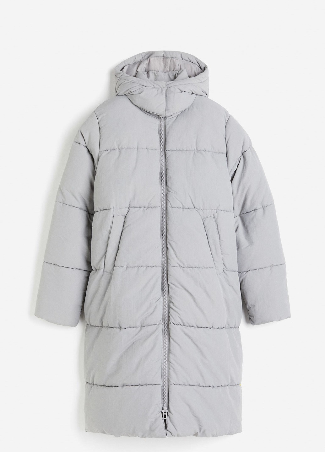 Серая зимняя куртка H&M
