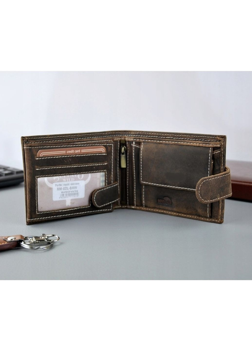 Шкіряний гаманець Buffalo Wild (270949017)