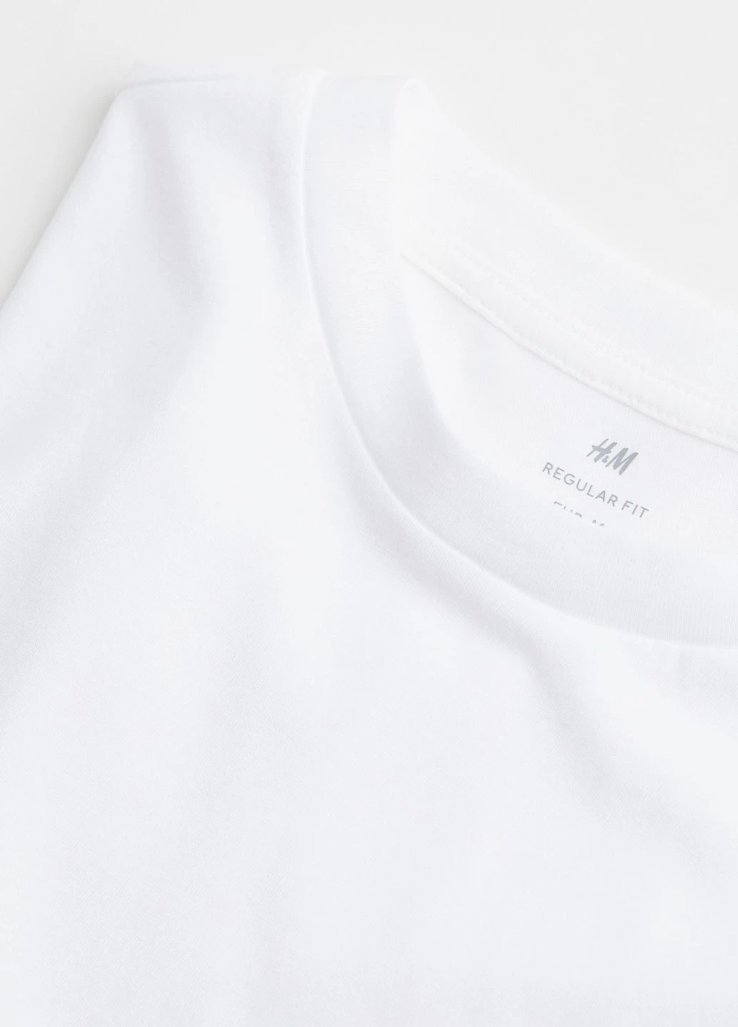 Белый демисезонный кэжуал лонгслив H&M