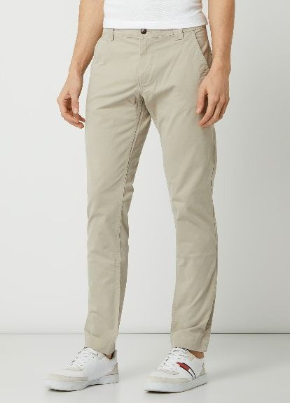 Бежевые кэжуал летние чиносы брюки Tommy Jeans