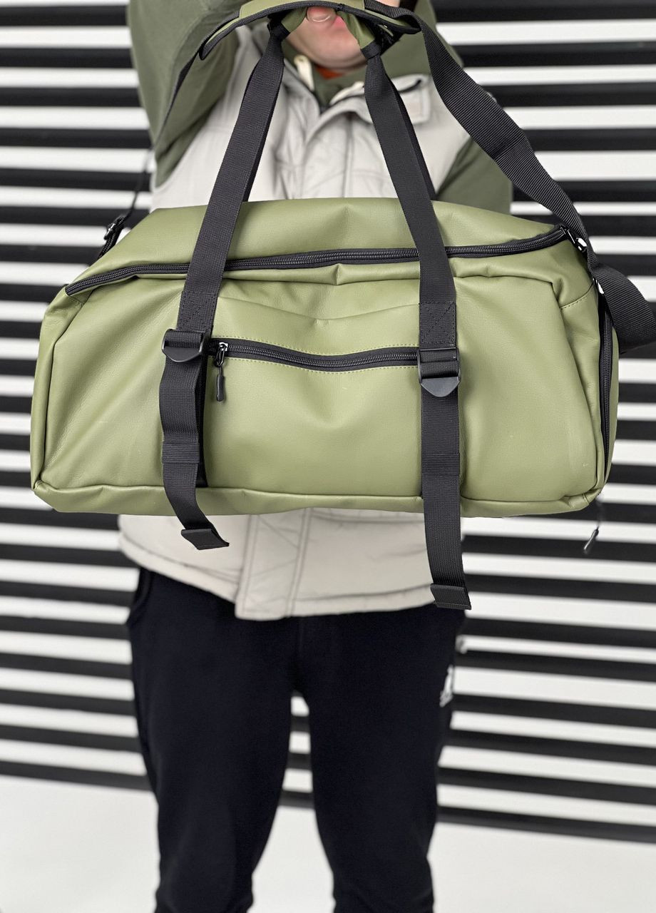 Cпортивна чоловіча сумка через плече на 30л в кольорі хакі ToBeYou сумка iron (271700655)