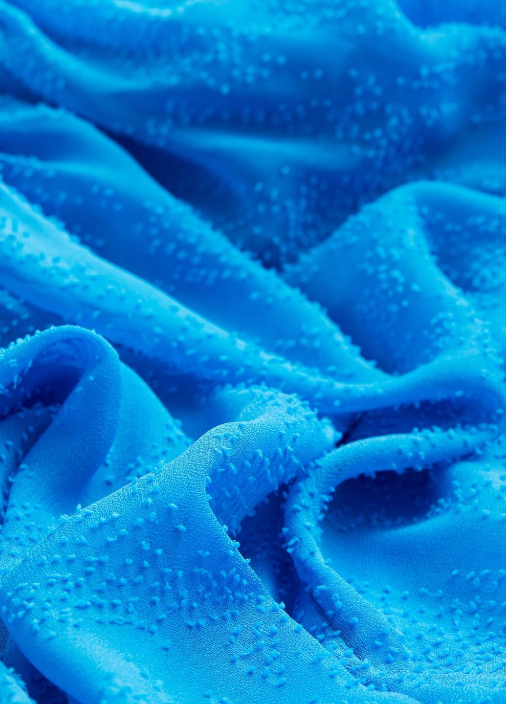 Синя повсякденний сукня H&M однотонна