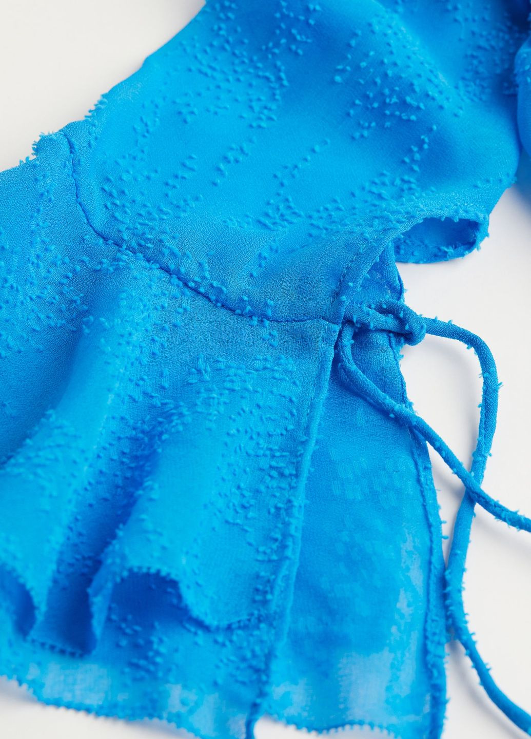 Синя повсякденний сукня H&M однотонна