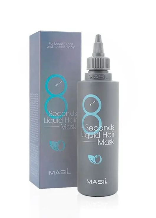 Маска для об'єму і відновлення волосся 8 Seconds Liquid Hair Mask 100ml MASIL (271399926)