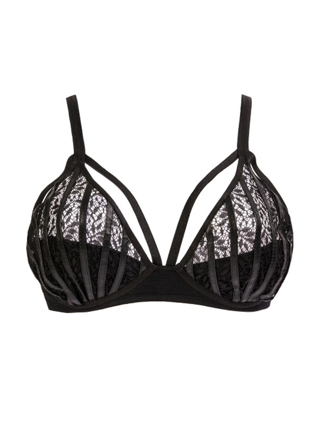 Чёрный бюстгальтер vobt64444 Oroblu