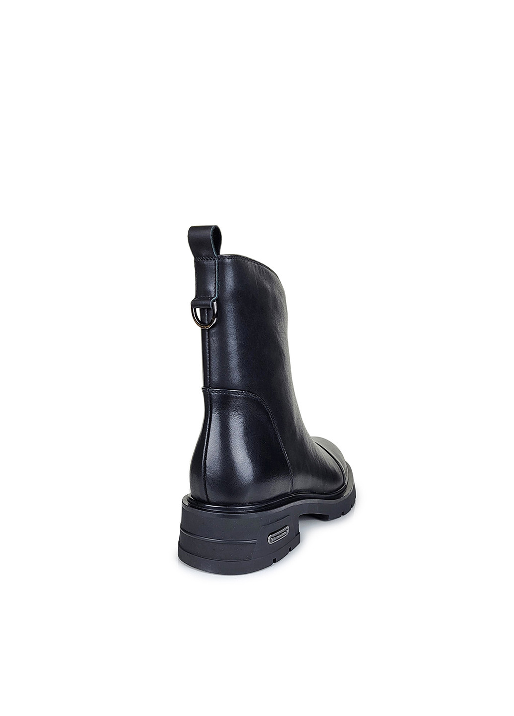 Жіночі черевики шкіра чорні на низькому каблуці,H5509-8151-0566 шк,,36 Brocoli (271126456)