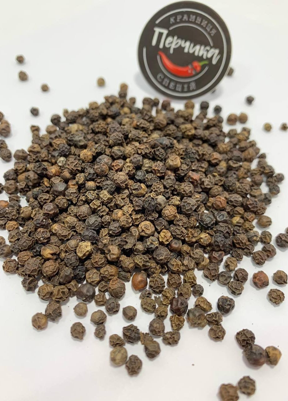 Перець чорний горошок у скляній банці 90 грам No Brand (271123866)