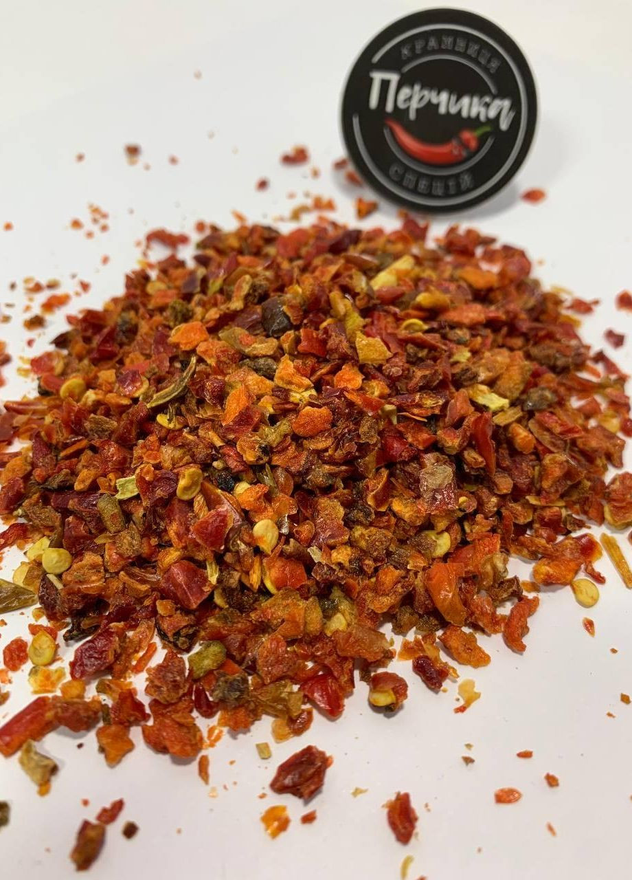 Паприка красная мелкие кусочки 50 грамм No Brand (271124042)