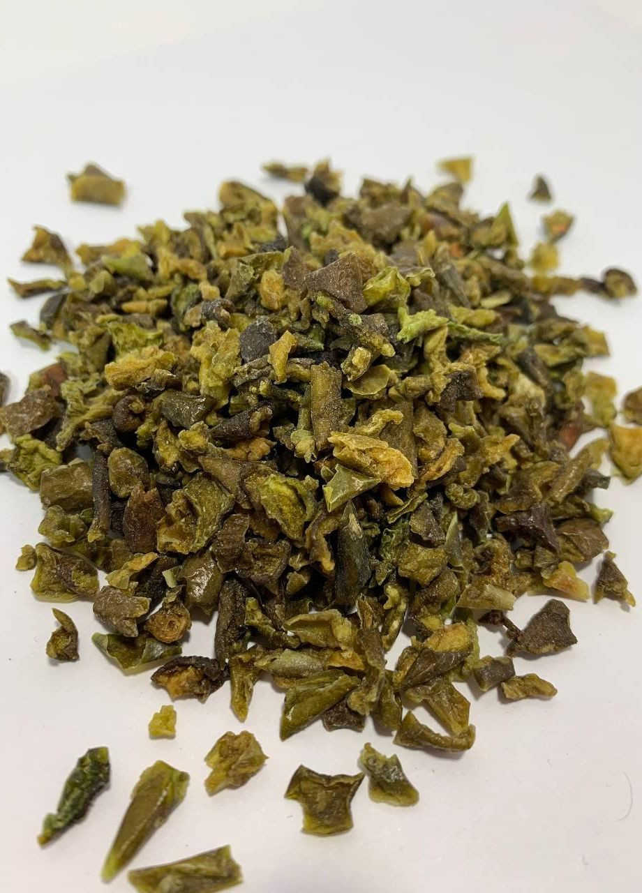 Паприка зелена великі шматочки 50 грам No Brand (271123936)