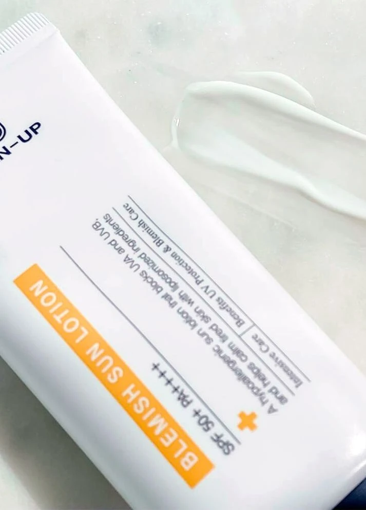 CUSKIN Сонцезахисний лосьон з ліпосомами на стабільних фільтрах CLEAN-UP BLEMISH SUN LOTION SPF 50+ PA++++, 60мл — Крем, Південна Корея (271399994)