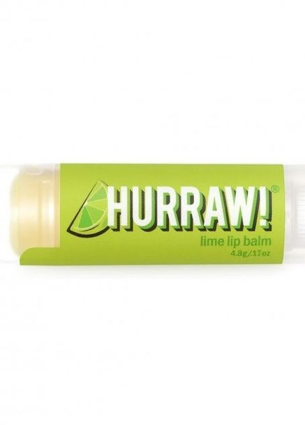 Бальзам для губ Lime Lip Balm 4,8г Hurraw! (271399955)