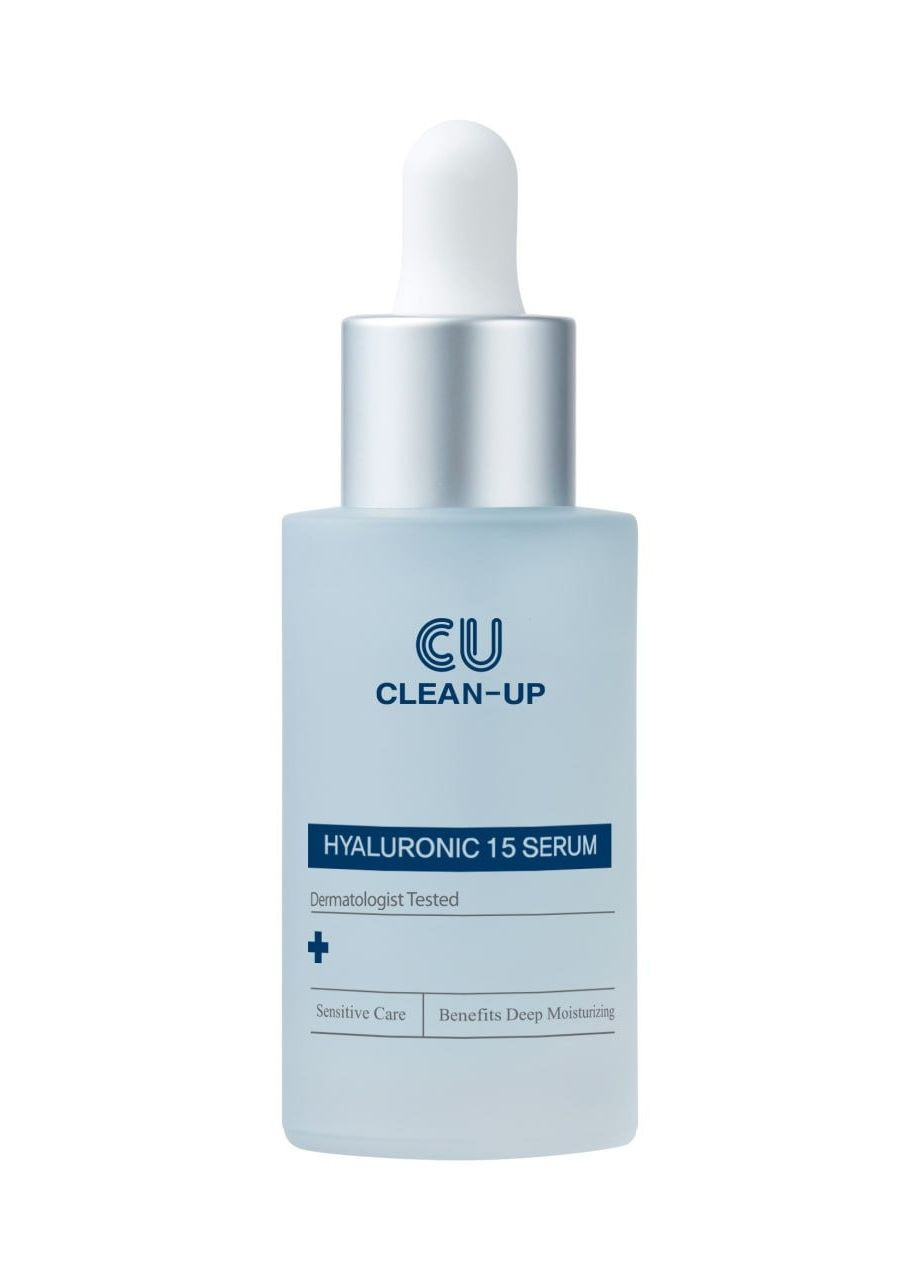 Увлажняющая сыворотка с гиалуроновой кислотой CU SKIN Clean-Up Hyaluronic 15 Serum 30 ml CUSKIN (271400014)