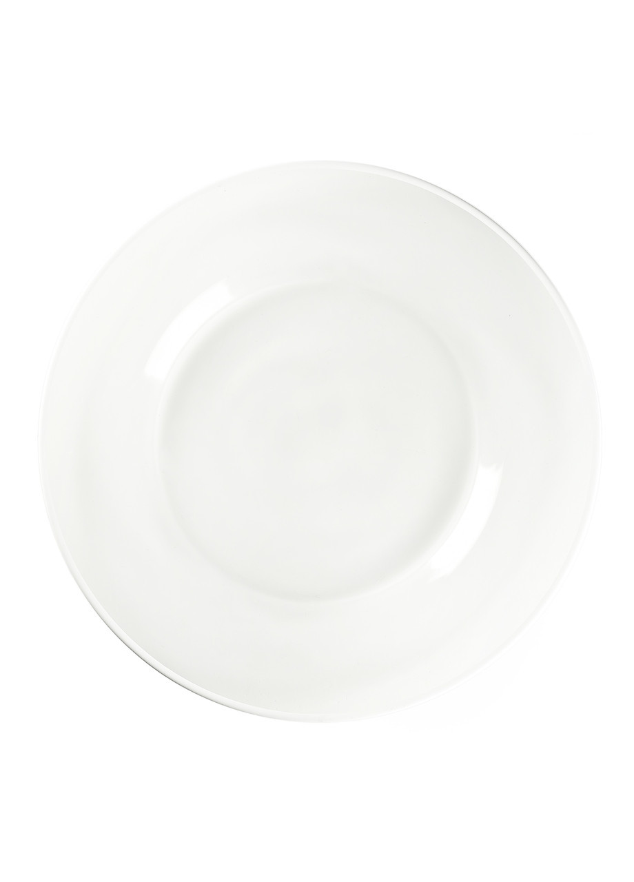 Тарелка подставная Ø 33см круглая для праздничного стола REMY-DECOR halo glass (271416305)