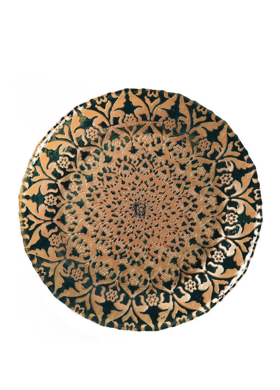 Тарілка підставна Арабська ніч Ø 33см для святкового столу REMY-DECOR арабская ночь (271416311)