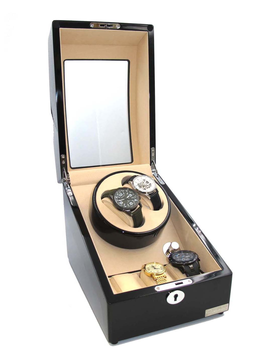 Шкатулка для підзаводу 2 годинників 3024/BC1/F5 1х2 19х26х21,5 Salvadore (271395494)