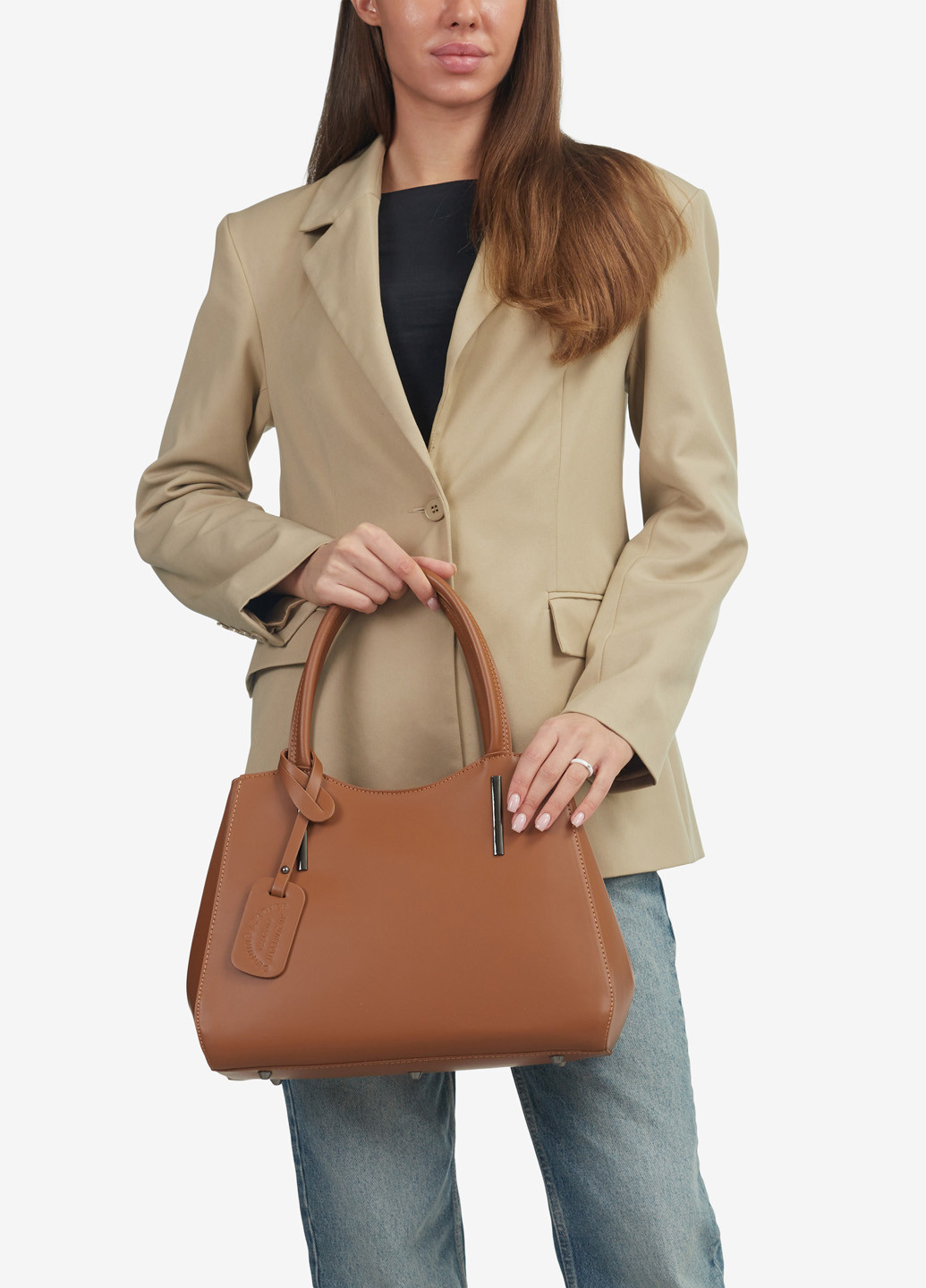 Сумка жіноча шкіряна тоут середня Tote Regina Notte (271518833)